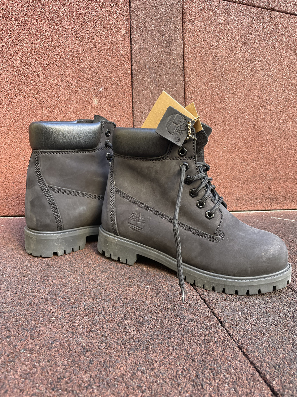 Timberland Premium 6 inch boot Черевики чорні Тимберленди 38