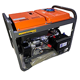 Генератор дизельний на колесах JEEMAR 6.0/7.5кВт 220/380В з електростартером, фото 3