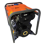 Генератор дизельний на колесах JEEMAR 6.0/7.5кВт 220/380В з електростартером, фото 5