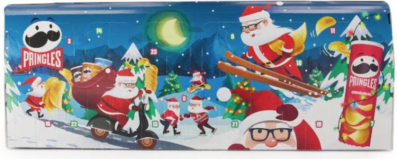 Адвент Календар Pringles Advent Calendar 1120g