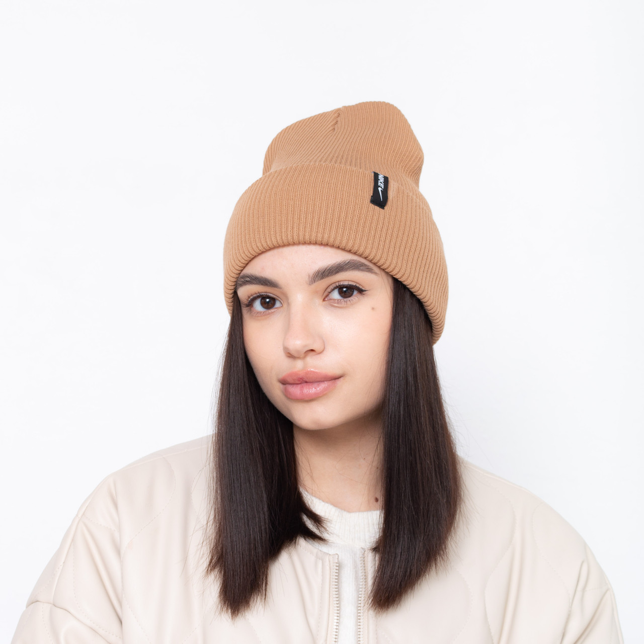 Шапка Резинка Nike NR-0124  кемел