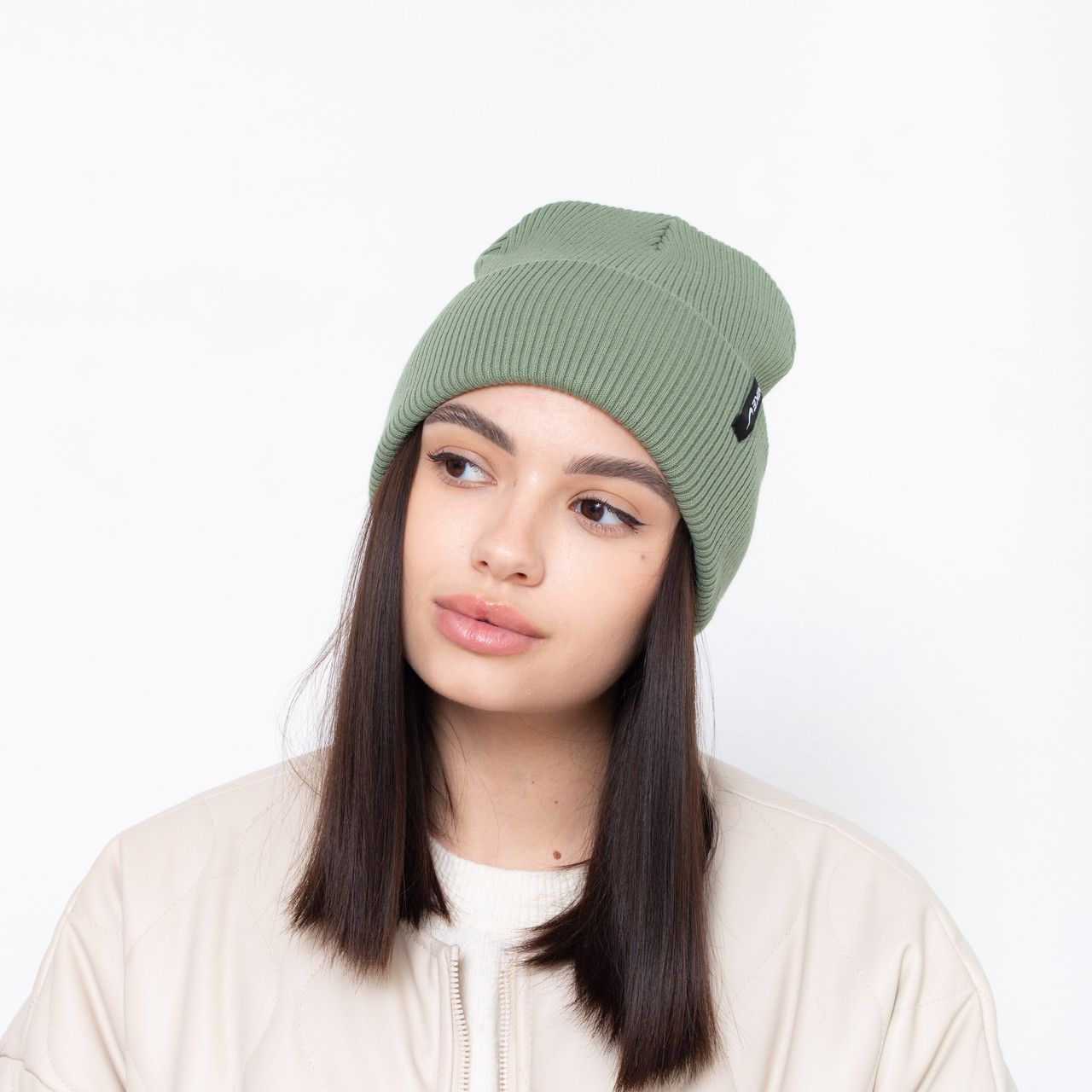 Шапка Резинка Nike NR-0124  оливка