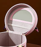 Косметичка дорожня жіноча. Кейс бокс для косметики водонепроникний. Органайзер скриньки для косметики, фото 5