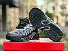 Чоловічі кросівки Nike Air Max Tn Plus Drift Black White (Чорно-Білі) Взуття Найк Аір Макс Плюс текстиль шкіра демісезон, фото 8