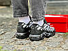 Чоловічі кросівки Nike Air Max Tn Plus Drift Black White (Чорно-Білі) Взуття Найк Аір Макс Плюс текстиль шкіра демісезон, фото 11