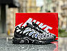 Чоловічі кросівки Nike Air Max Tn Plus Drift Black White (Чорно-Білі) Взуття Найк Аір Макс Плюс текстиль шкіра демісезон, фото 5