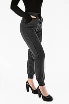 Жіночі зимові байкові штани Штани на флісі під манжет Сірий цвіт XL-5XL, фото 5