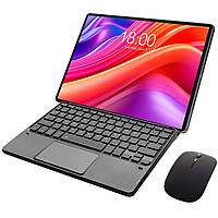 Клавіатура-підставка бездротова Smart Keyboard + Мишка для Teclast T65 Max Ukr+Eng Black