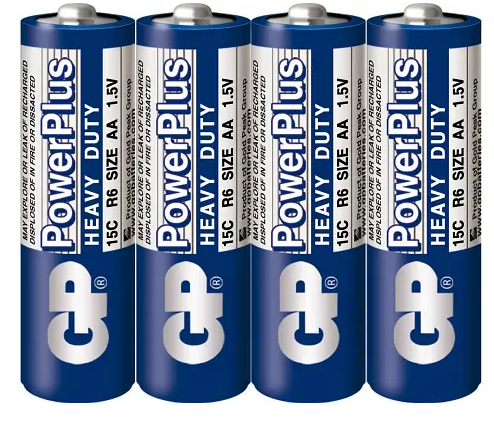 Батарейка GP LR06 POWER PLUS Heavy Duty (ціна за 4 шт), фото 1
