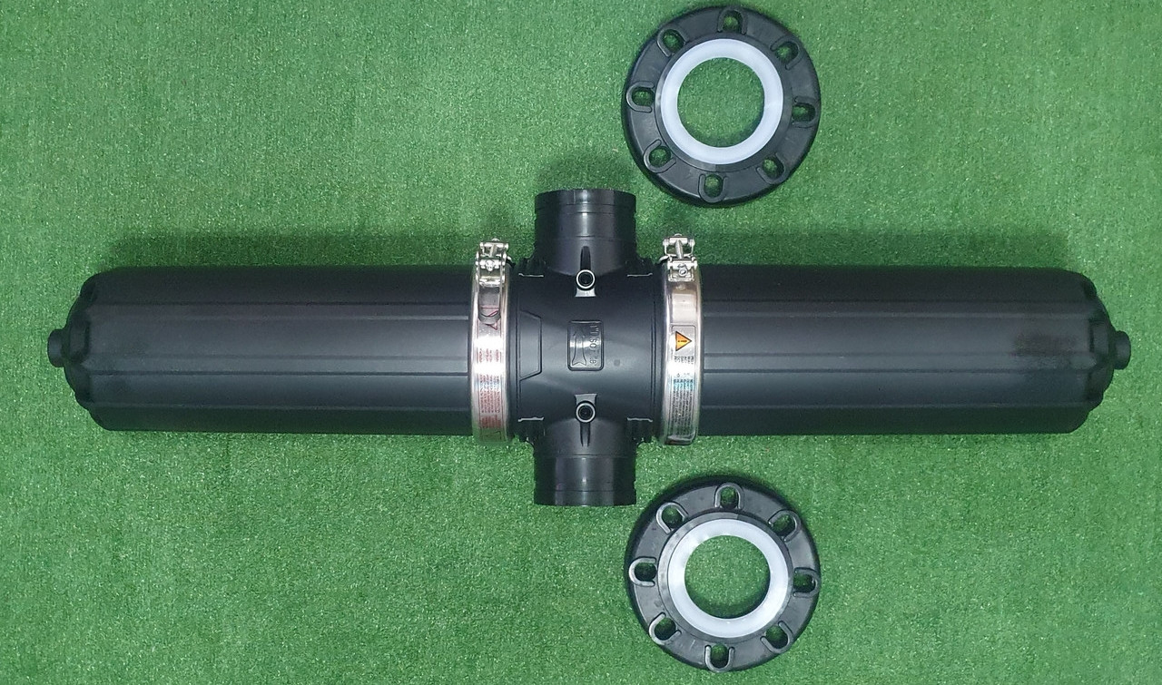 Фільтр дисковий 4" (з флянцем) 120 mesh для крапельного поливу, фото 1