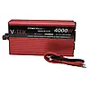 Перетворювач напруги інвертор з дисплеєм V-TEK 4000W 12-220 V Автомобільний перетворювач, фото 4
