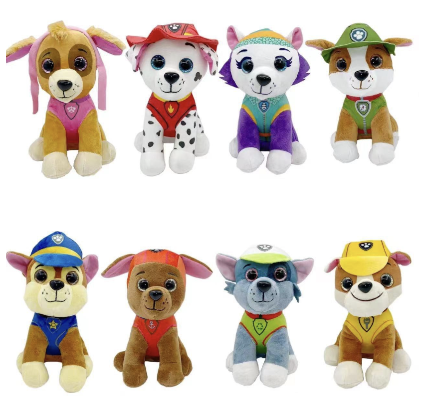 М'яка плюшева іграшка Щенячий Патруль Оригінал 25 см (8 видів)
