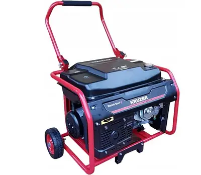 Генератор бензиновий Kruzer 8.1/8.4 кВт, 25 л, 4-такт., однофазовий