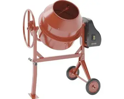 Бетонозмішувач Pattfield, бетономішалка (640Вт 160л)