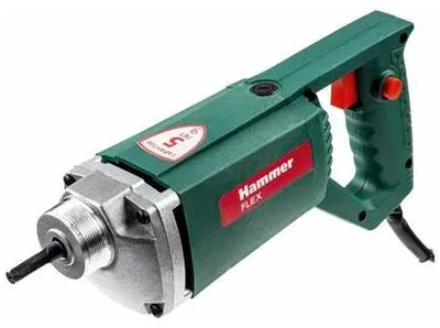 Вібратор глибинний Професійний Hammer VBR1100 булава (1.5м 550 Вт)