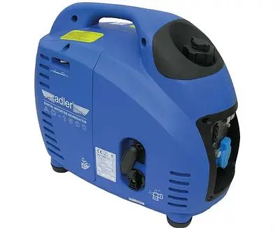Генератор бензиновий інверторний Adler 1 кВт, однофаз., 4-тактний