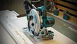 Дискова циркулярна ручна пилка Makita -MK2400 (2400Вт / 5200об.хв / Кут нахилу 45 ° / 185мм), фото 3