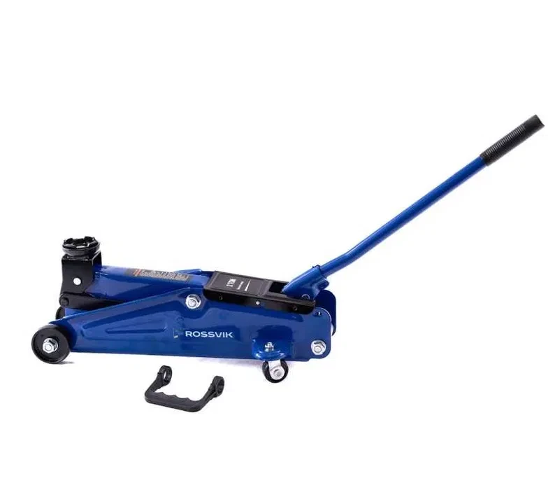 Домкрат гідравлічний автомобільний підкатний "ROSSVIK V3 LOW PROFILE" 2 т З педаллю Низьке підхоплення Кейс, фото 1