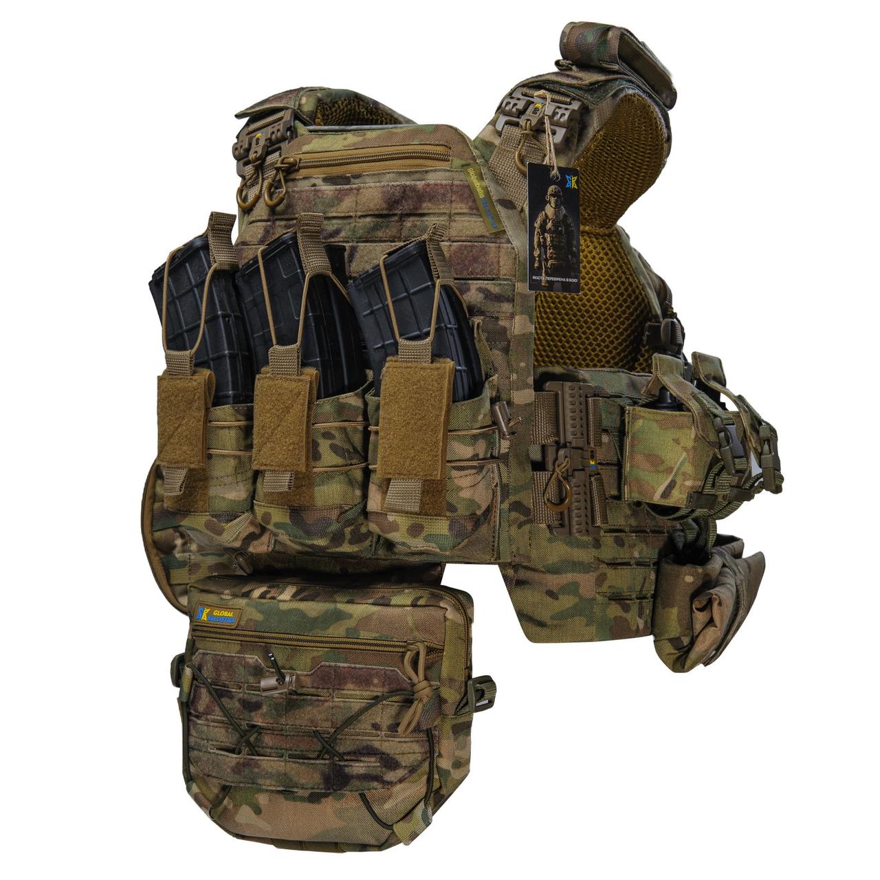 Плитоноска Warmor Gen.5 PRO MAX. МУЛЬТИКАМ.