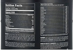Сироватковий протеїн Universal Nutrition Animal 100% Whey Protein 1810 г, фото 5