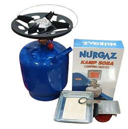 Газовий балон Пропан 8 літрів у комплекті з пальником 1,5 кВт