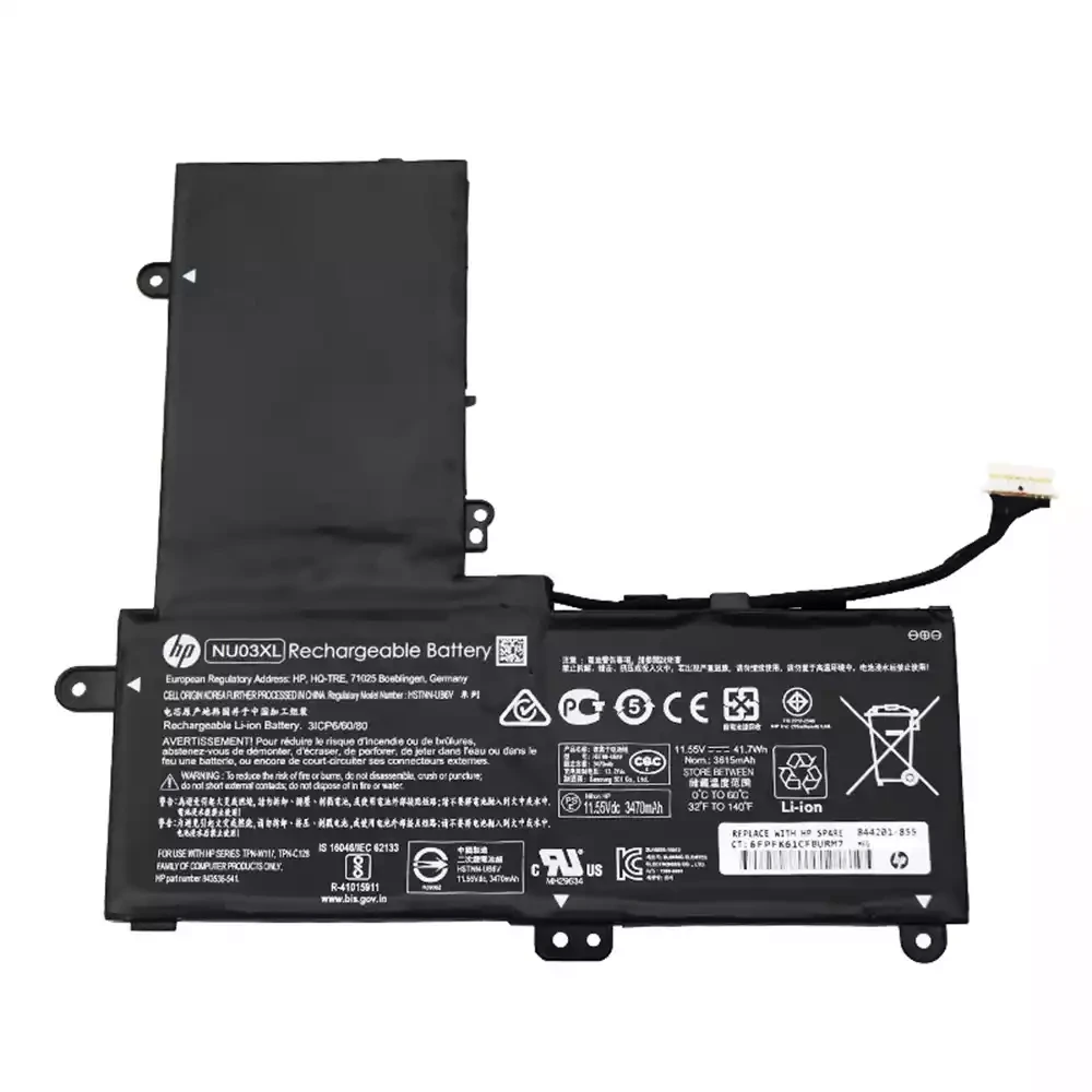 Оригінальна батарея акумулятор для ноутбука HP Pavilion X360 11-U 11-AB серії - NU03XL