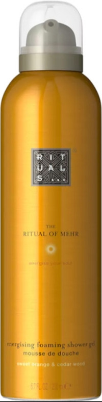 Гель-пінка для душу RITUALS... The Ritual of Mehr energising foaming shower gel (200 ml)