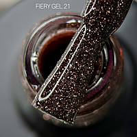 Гель-лак SAGA Fiery Gel №21, 9 мл