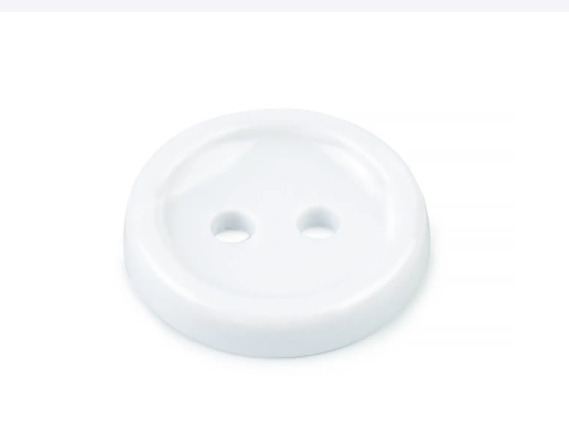 Ґудзик білий (20 мм), фото 1