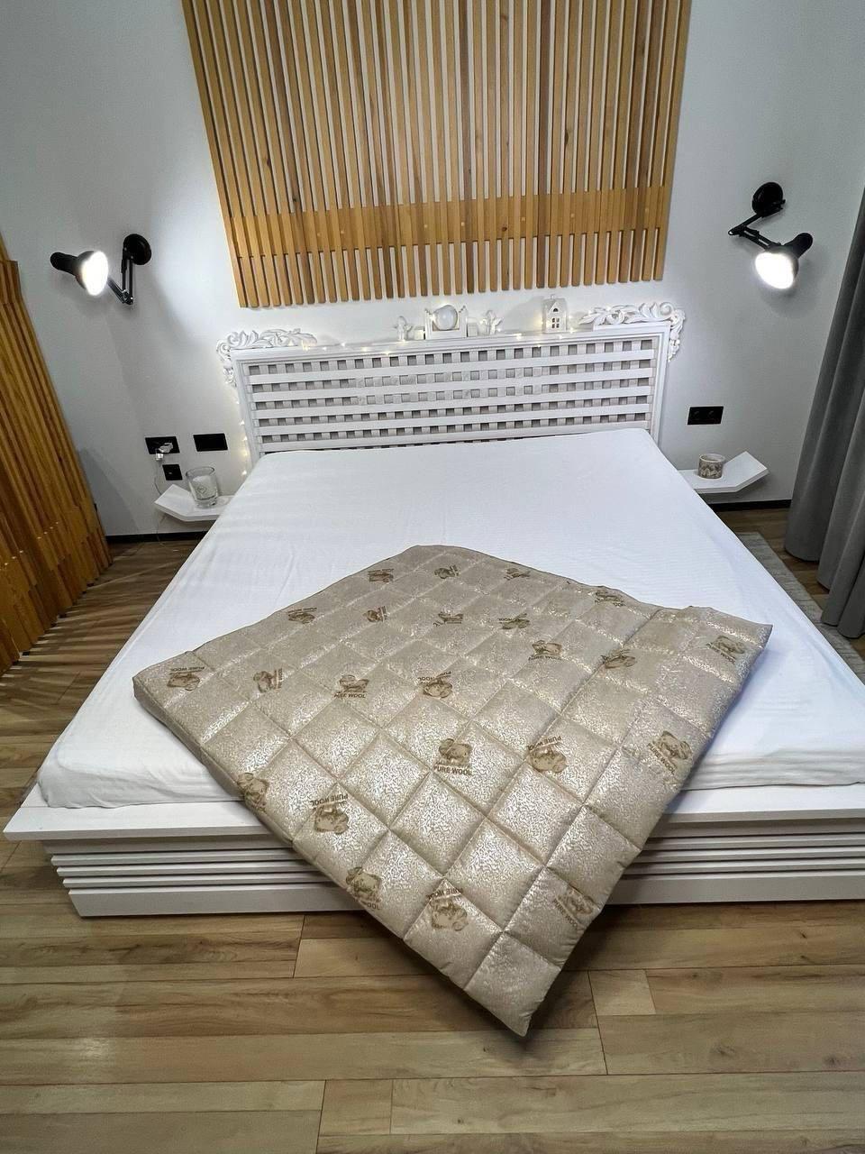 Ковдра зимова Комфорт Wool ТМ Vital Textile 200х220 см