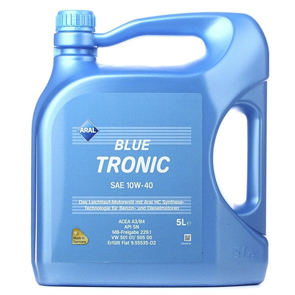 Моторна олива Aral BlueTronic SAE 10W-40 5 л.