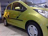 Молдинги на двері для Chevrolet Spark M300 2009-2015, фото 2