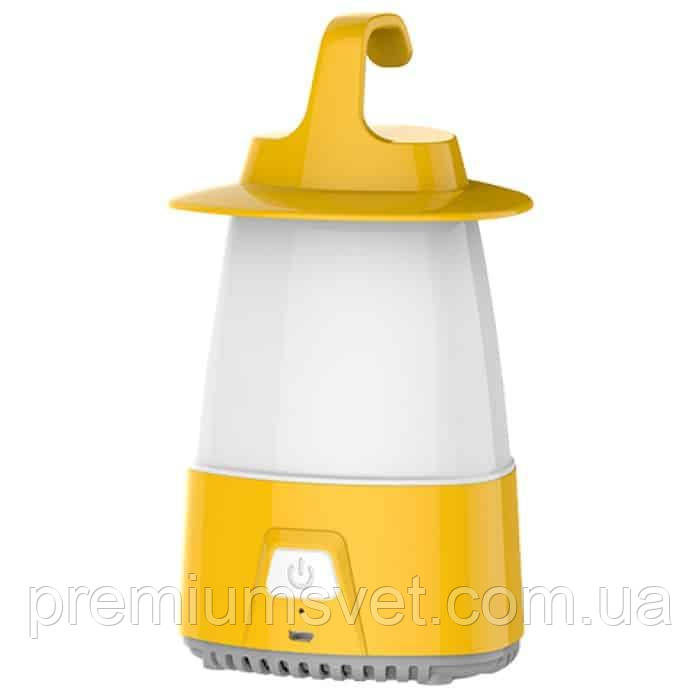 Ліхтар акум. настільний SMD LED 25W 7000-9000K Crespo жовтий (084-036-0025), фото 1