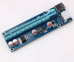 USB Riser райзер rizer 6 pin PCI-e 60см