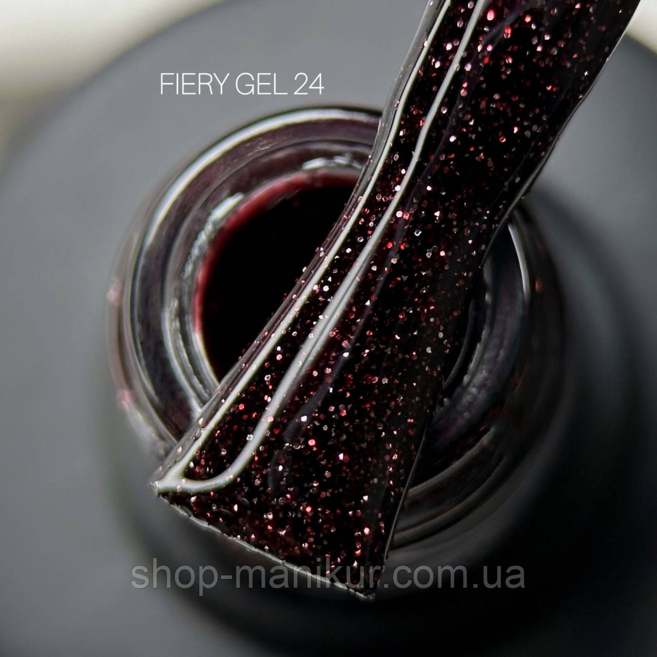 Гель-лак SAGA Fiery Gel №24, 9 мл