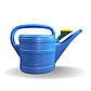 Лійка садова 10 літрів синя зі знімним розсіювачем, фото 2