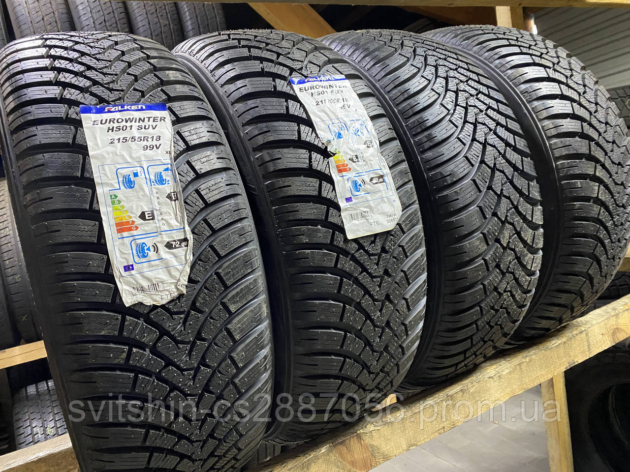 Нові Зимові шини 215/55R18 Falken Eurowinter HS01 2019рік