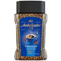 Кава розчинна Ambassador Premium, скло, 190г