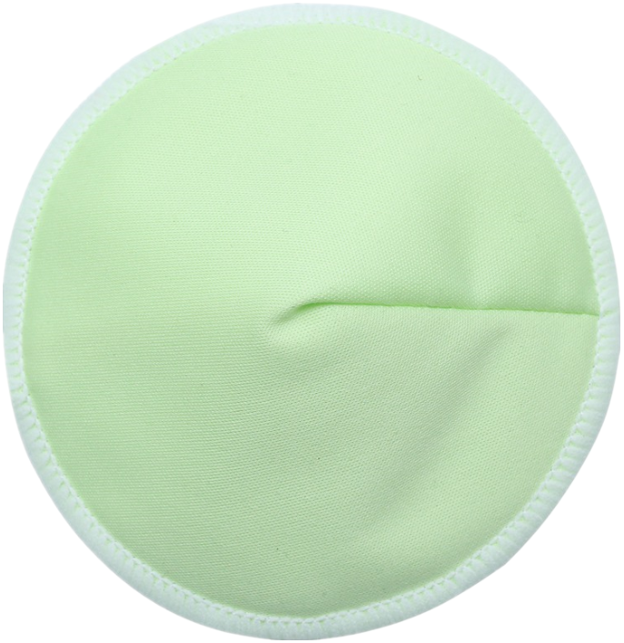 Багаторазові лактаційні вкладки-прокладки зелені, 2шт, фото 1