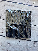 Нитки для взуття капронові чорні 10 шт. в уп-ку