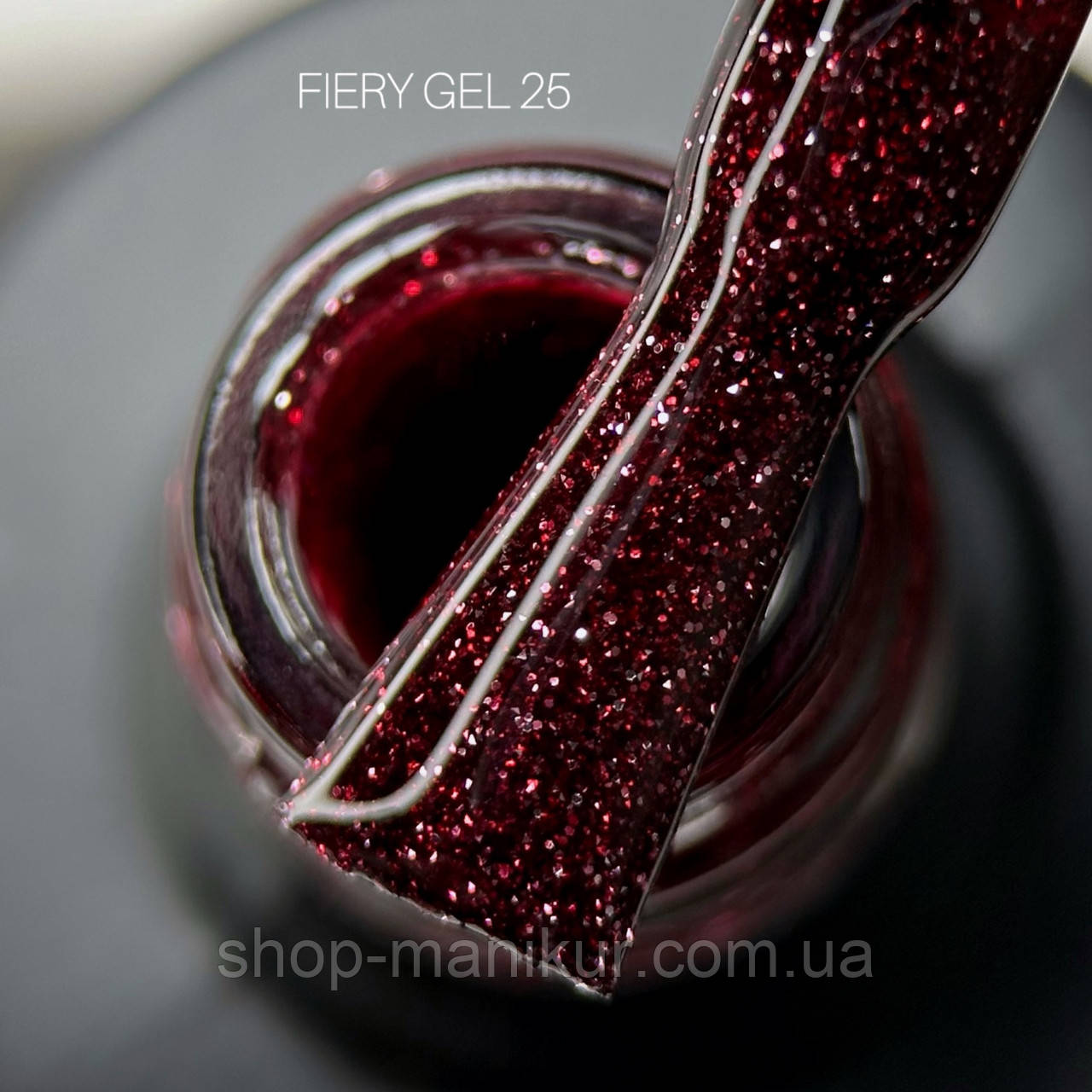 Гель-лак SAGA Fiery Gel №25, 9 мл