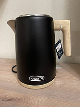 ARDESTO Електрочайник EKL-F420BWD, 1.7л, метал, мат, Strix, чорний