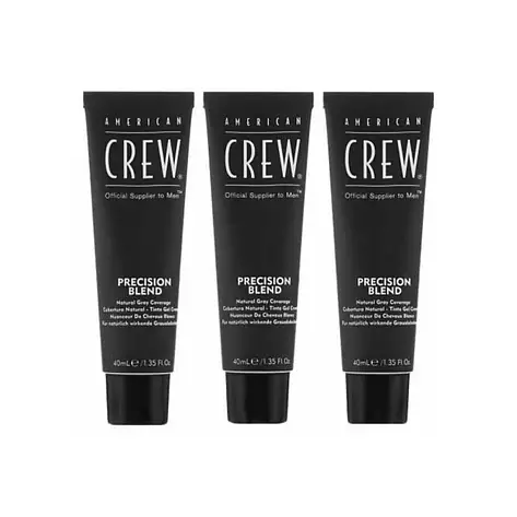 Система маскування сивини American Crew Precision Blend Medium 4-5, 3Х40 мл (24834), фото 2