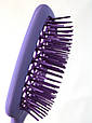Гребінець HollowComb SUPERBRUSH PLUS, Бузковий з білим, фото 4