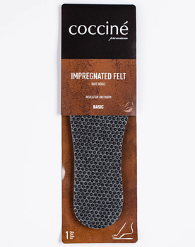 Устілки для взуття Coccine Impregnated Felt 25.5 см Сірий (KG-11983)