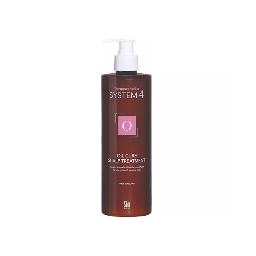 Пілінгова маска для очищення шкіри голови Sim Sensitive S4 Oil Cure, 500 мл (11338)