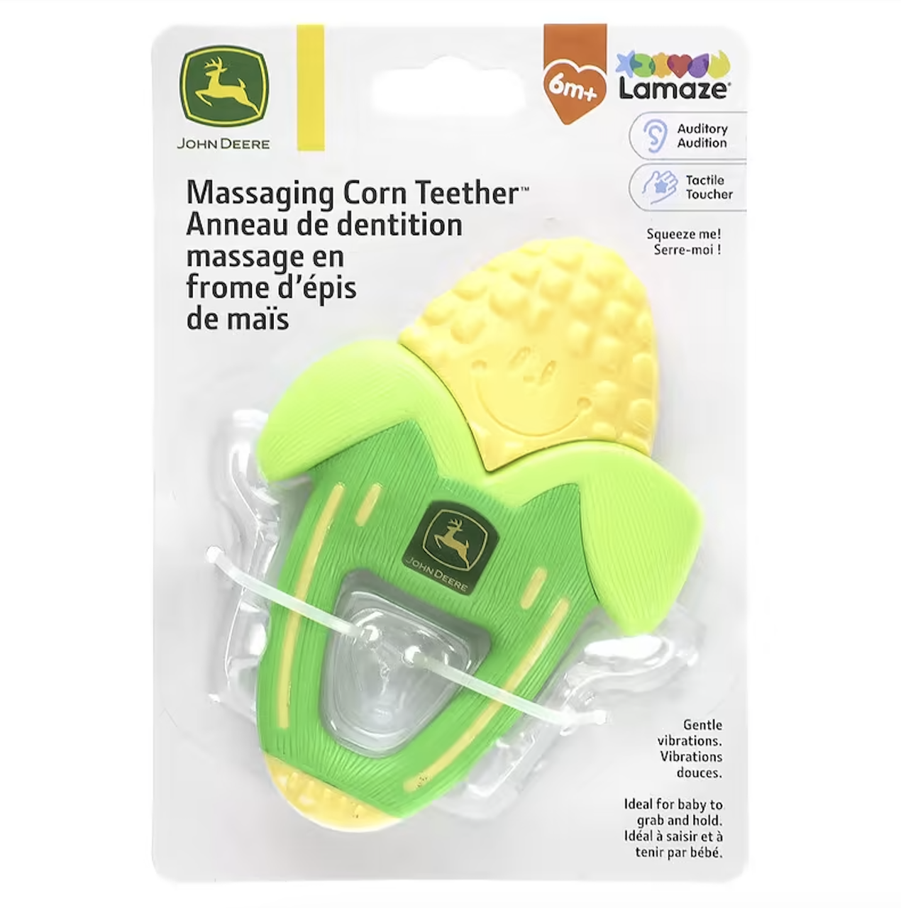 The First Years, John Deere, масажний прорізувач для зубів, від 6 місяців, 1 прорізувач для зубів