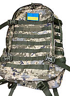 Тактичний, штурмовий супер-міцний рюкзак 32 літри ПІКСЕЛЬ Кордура 900 ден