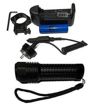 Ліхтар ЛЕД Polise 5W (BL-QC 8491) мет+АКБ+ел.живлення