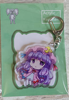 Брелок Пачулі Нолідж із гри Тохо Проджект TouHou Project Patchouli Knowledge